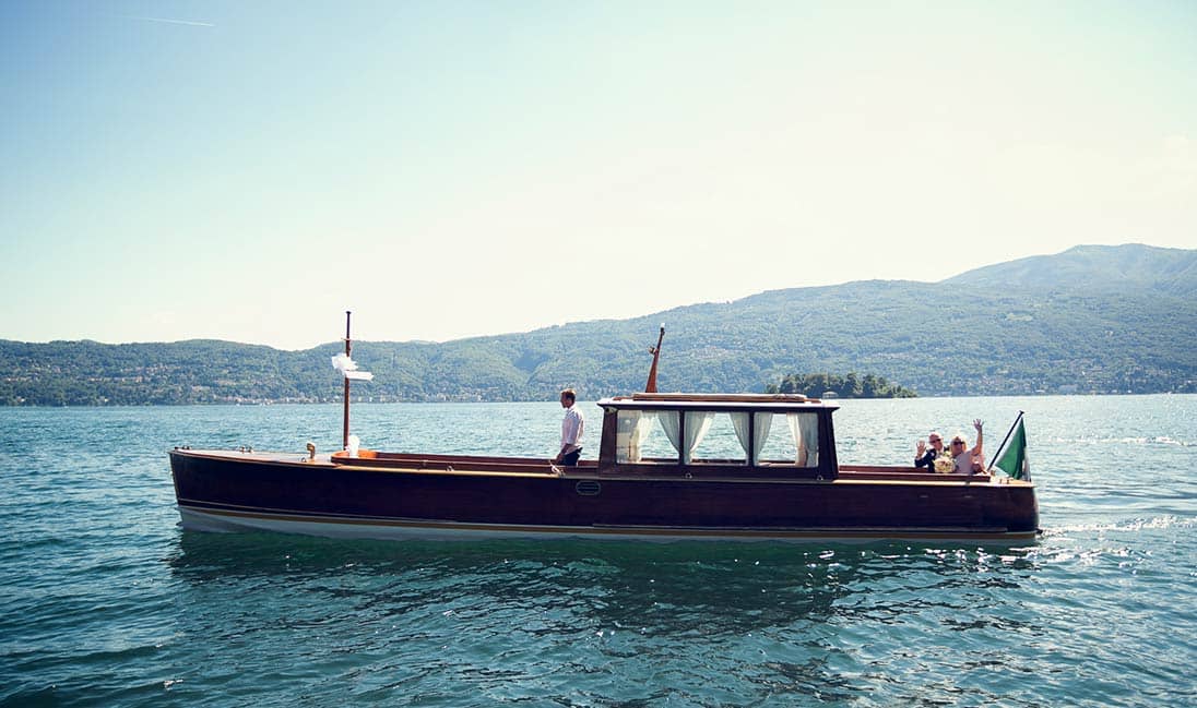 Vintage boat tours in Italy
